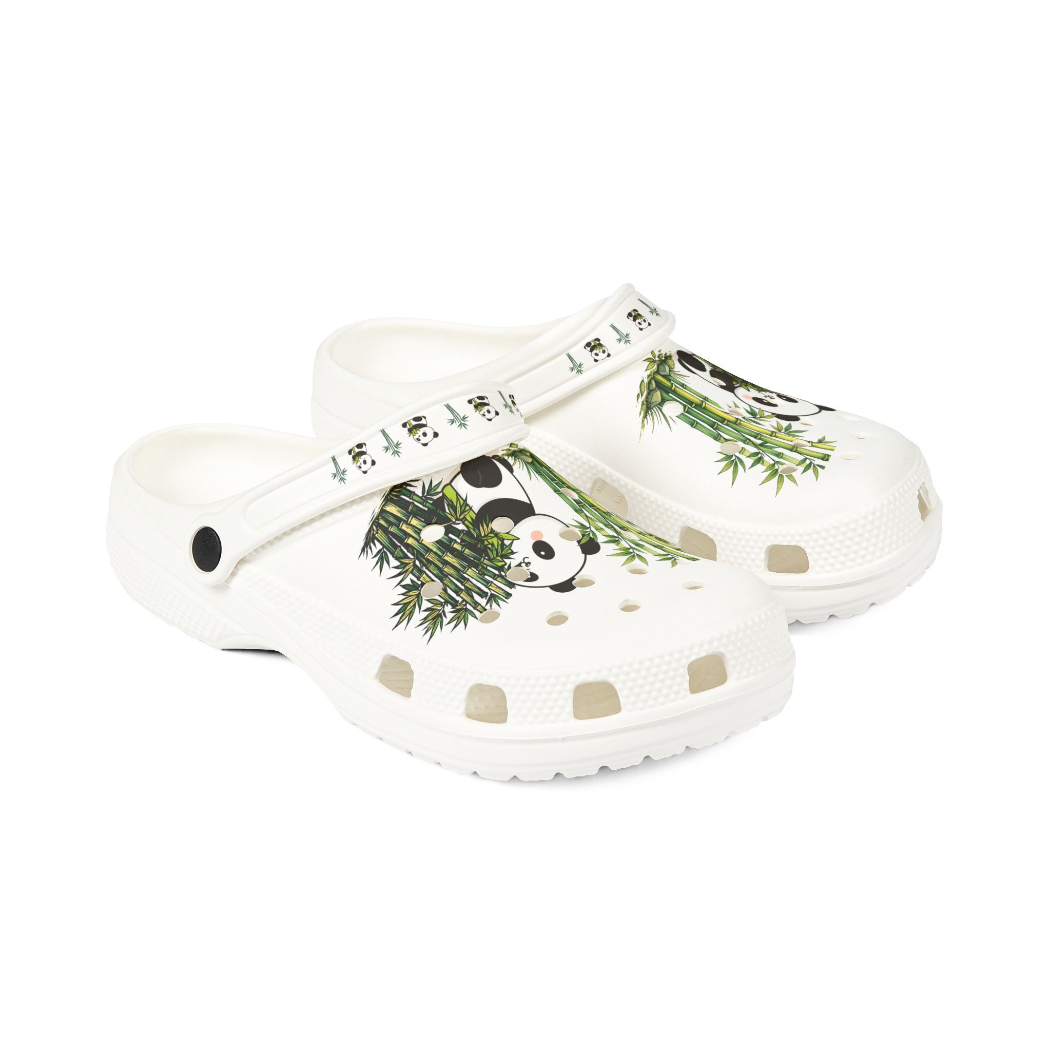 Panda EVA Clogs – Cute Bamboo Panda Foam Garden Shoes